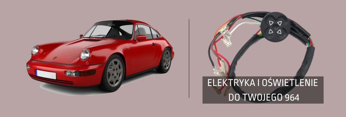 Elektryka i oświetlenie do Porsche 964